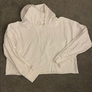 OFFLINE M cream Hooded Sweatshirt Tee